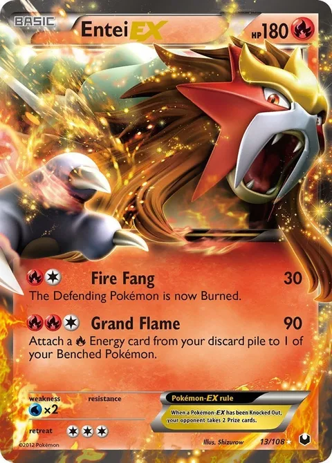 Entei EX [Fire Fang | Grand Flame]