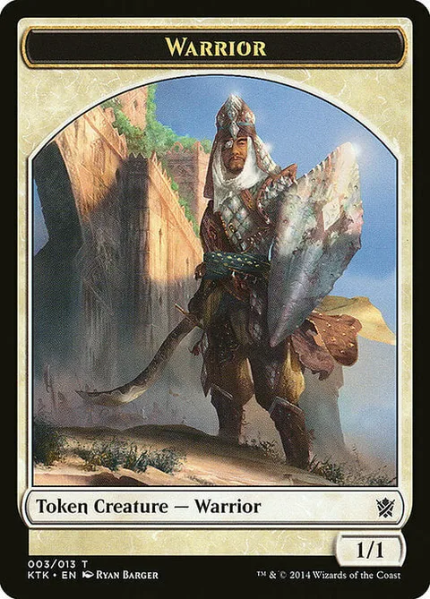 Warrior Token (White 1/1)