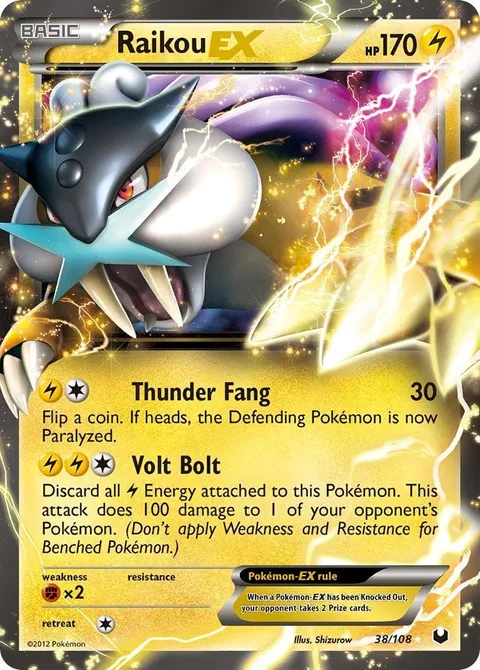 Raikou EX [Thunder Fang | Volt Bolt]