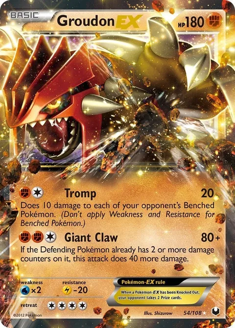 Groudon EX [Tromp | Giant Claw]