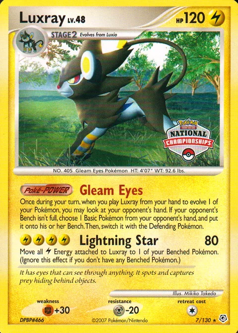 Luxray Lv.48 [Gleam Eyes | Lightning Star]