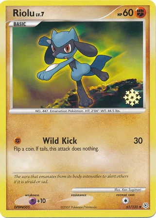 Riolu Lv.7 [Wild Kick]