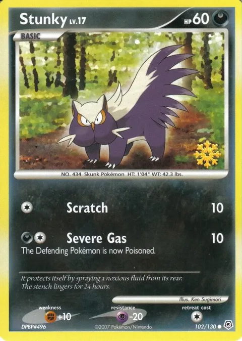 Stunky Lv.17 [Scratch | Severe Gas]