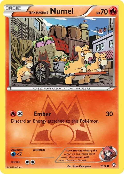 Team Magma's Numel [Ember]