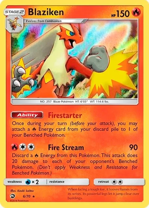 Blaziken [Fire Starter | Fire Stream]