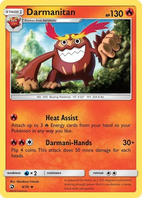 Darmanitan [Heat Assist | Darmani-Hands]