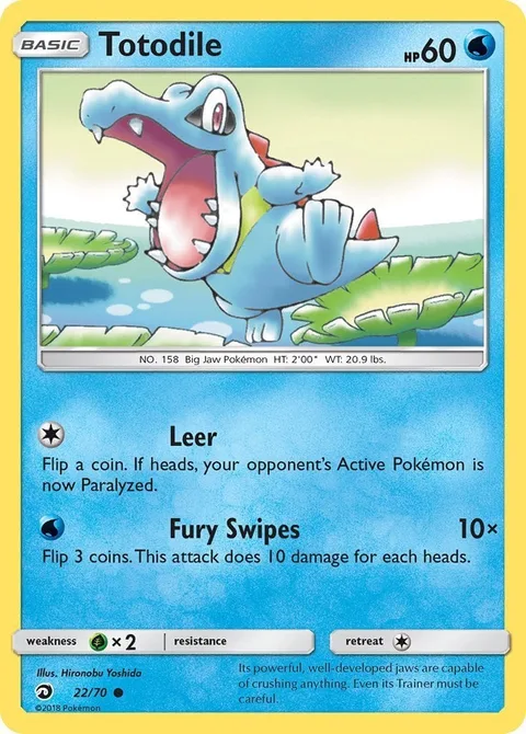 Totodile [Leer | Fury Swipes]