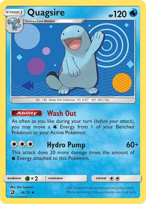 Quagsire [Wash Out | Hydro Pump]