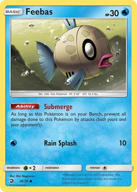 Feebas [Submerge | Rain Splash]