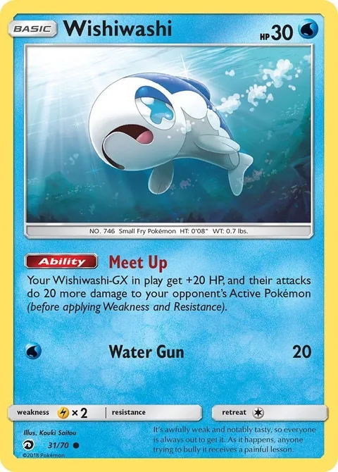 Wishiwashi [Meet Up | Water Gun]