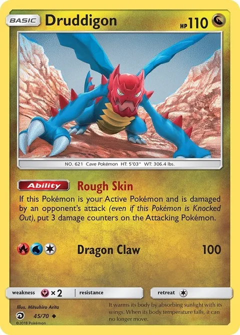 Druddigon [Rough Skin | Dragon Claw]