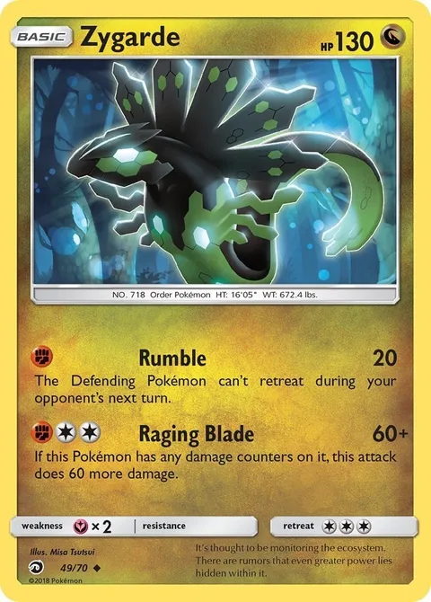 Zygarde [Rumble | Raging Blade]