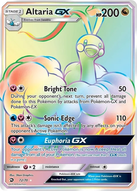 Altaria GX [Bright Tone | Sonic Edge | Euphoria GX]