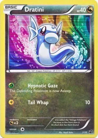 Dratini [Hypnotic Gaze | Tail Whap]