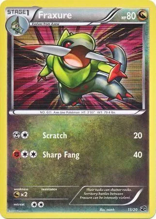 Fraxure [Scratch | Sharp Fang]