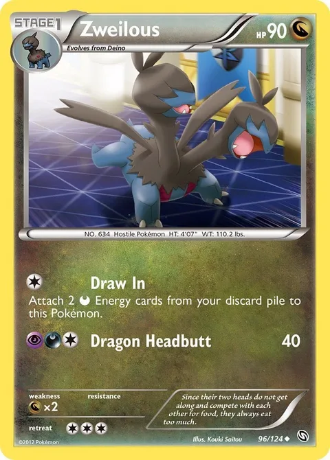 Zweilous [Draw In | Dragon Headbutt]