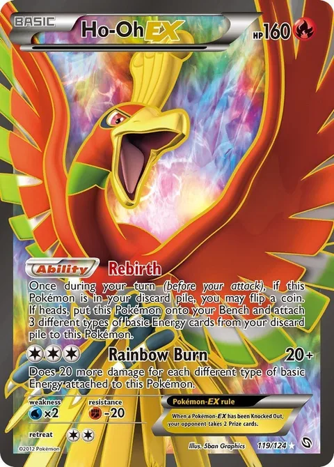 Ho-Oh EX [Rebirth | Rainbow Burn]