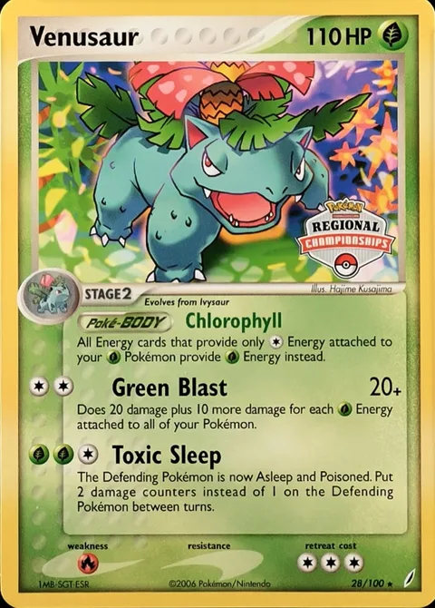 Venusaur [Chlorophyll | Green Blast | Toxic Sleep]