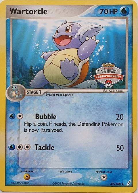 Wartortle [Bubble | Tackle]