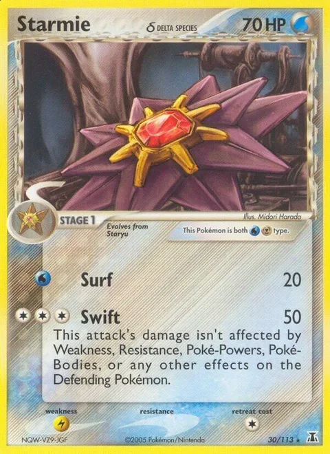 Starmie δ Delta Species [Surf | Swift]