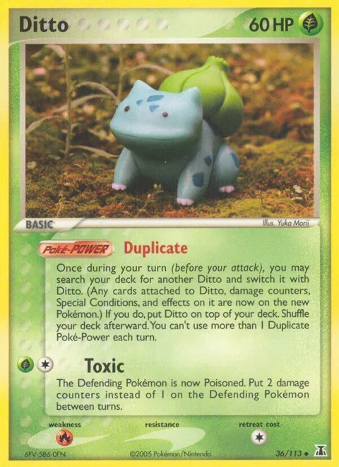 Ditto [Bulbasaur | Duplicate | Toxic]