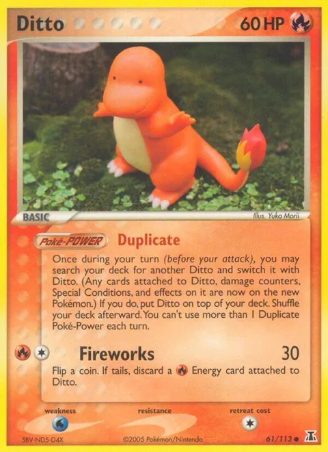 Ditto [Charmander | Duplicate | Fireworks]