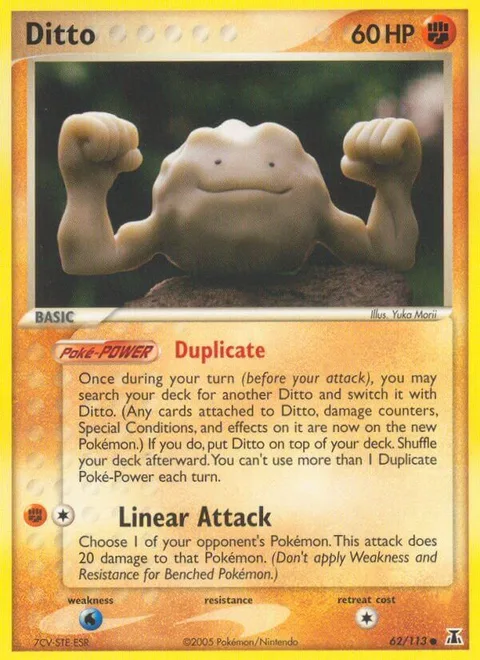 Ditto [Geodude | Duplicate | Linear Attack]