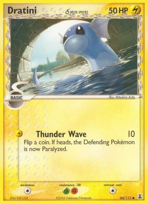 Dratini δ Delta Species [Thunder Wave]