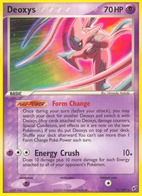 Deoxys [Form Change | Energy Crush]