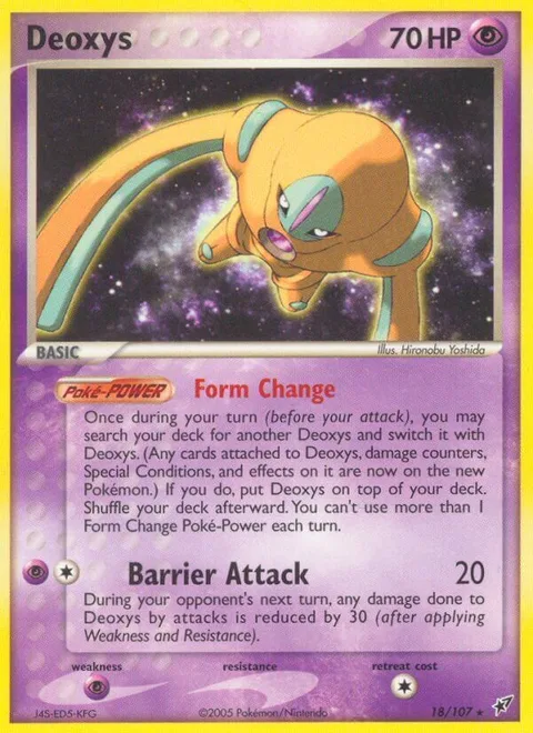Deoxys [Form Change | Barrier Attack]