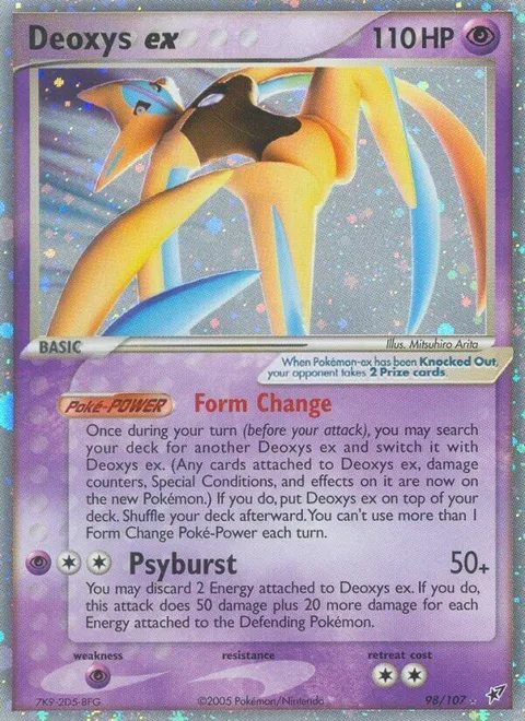 Deoxys ex [Form Change | Psyburst]