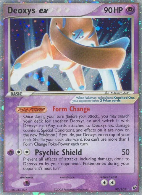 Deoxys ex [Form Change | Psychic Shield]