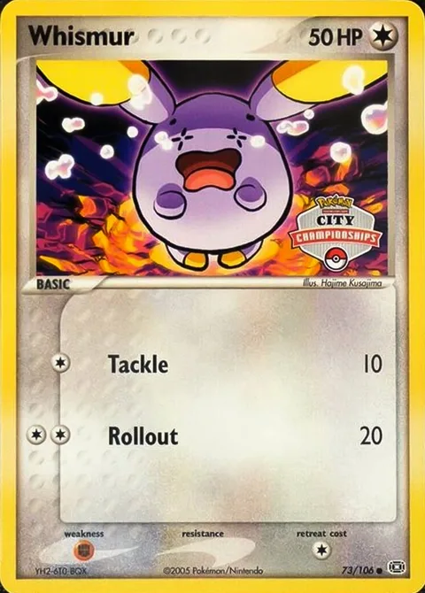Whismur [Tackle | Rollout]