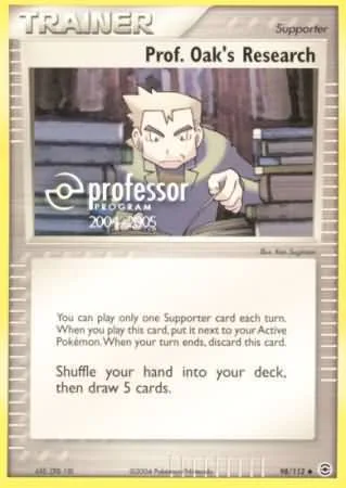 Professor Oak's Research