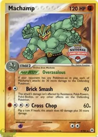 Machamp [Overzealous | Brick Smash | Cross Chop]