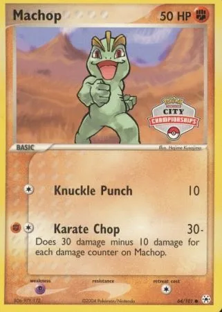 Machop [Knuckle Punch | Karate Chop]