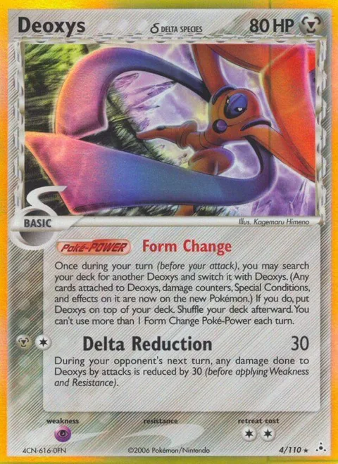 Deoxys δ Delta Species [Form Change | Delta Reduction]