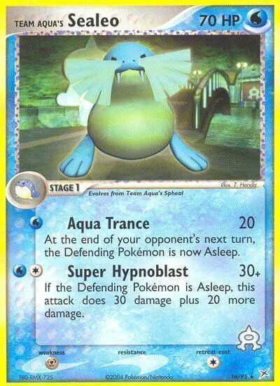 Team Aqua's Sealeo [Aqua Trance | Super Hypnoblast]