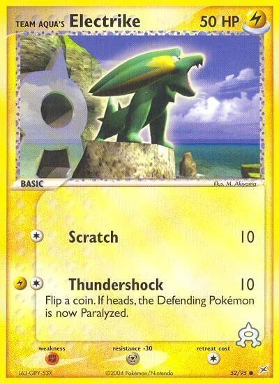 Team Aqua's Electrike [Scratch | Thundershock]
