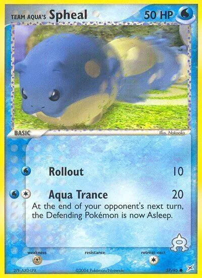 Team Aqua's Spheal [Rollout | Aqua Trance]