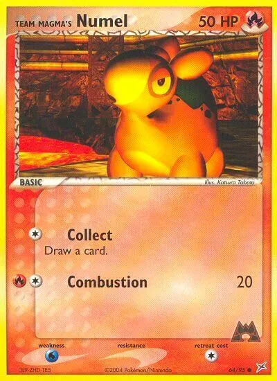 Team Magma's Numel [Collect | Combustion]