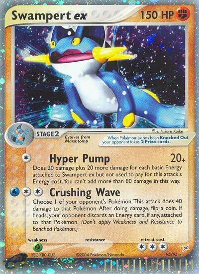 Swampert ex [Hyper Pump | Crushing Wave]