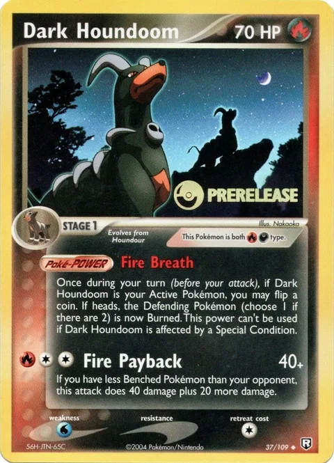 Dark Houndoom [Fire Breath | Fire Payback]