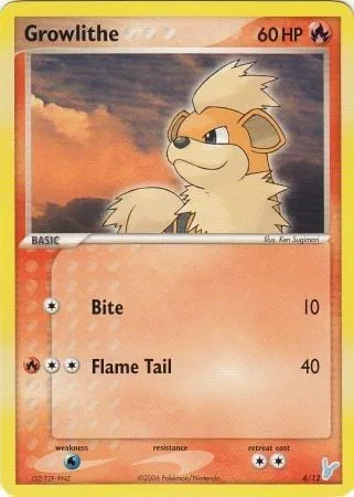 Growlithe [Bite | Flame Tail]