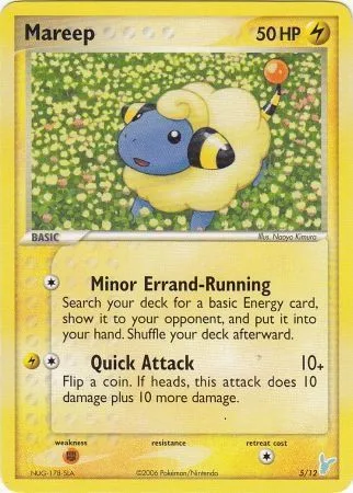 Mareep [Minor Errand-Running | Quick Attack]