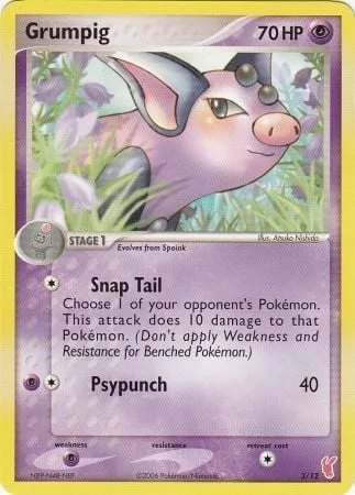 Grumpig [Snap Tail | Psypunch]