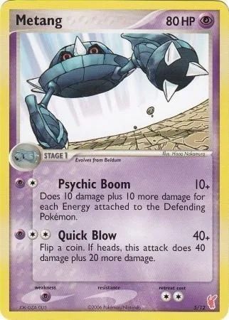 Metang [Psychic Boom | Quick Blow]