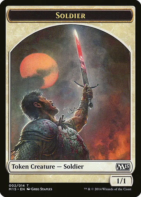Soldier Token (White 1/1)