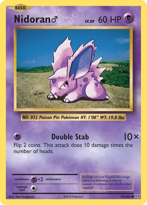 Nidoran [M] [Double Stab]