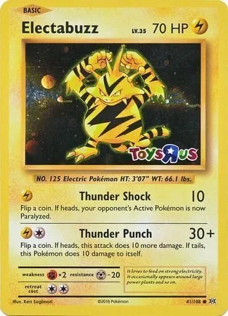 Electabuzz [Thundershock | Thunderpunch]